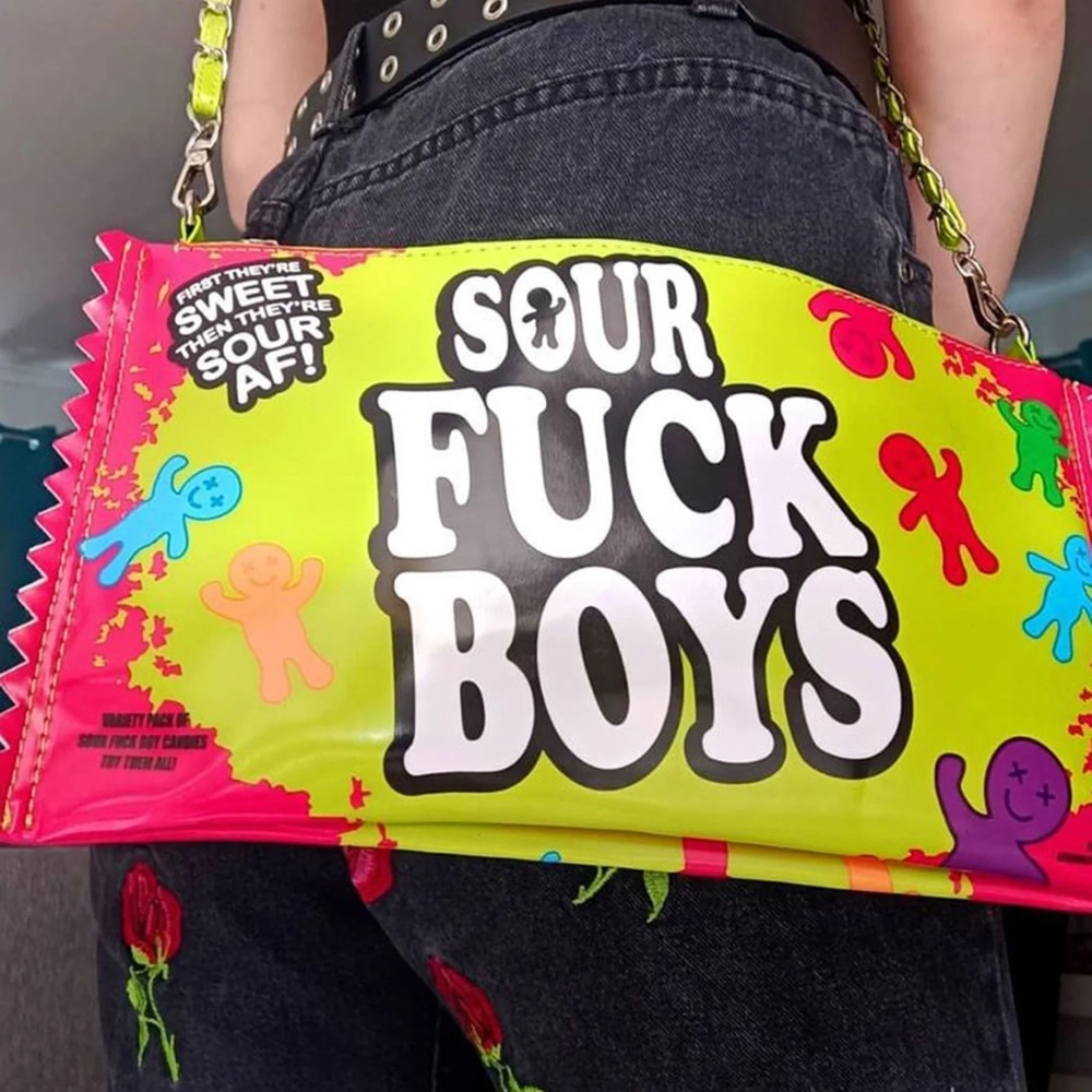 Sour F boy bag